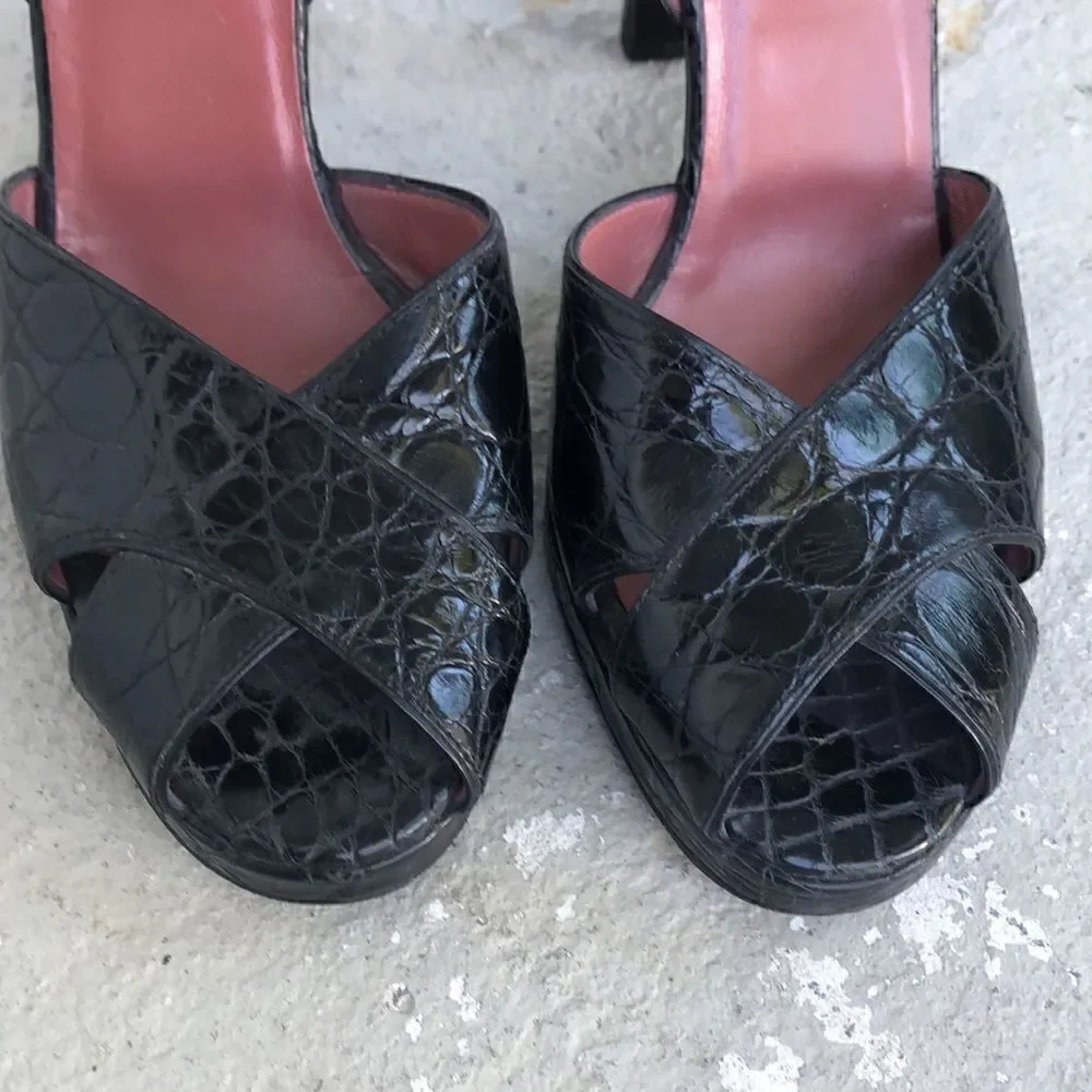 Sergio  Rossi vintage platforms